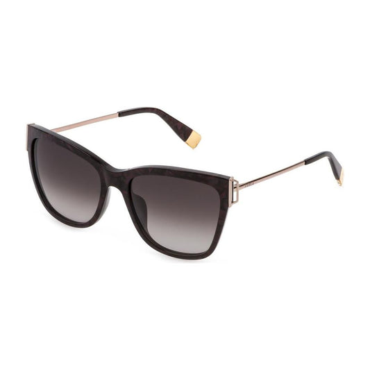 Furla Brown Acetate Sunglasses Furla Dark Slate Gray