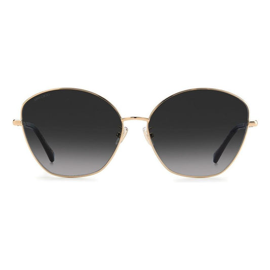 Jimmy Choo Gold Metal Sunglasses Jimmy Choo Dark Slate Gray