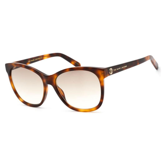 Marc Jacobs Brown Acetate Sunglasses Marc Jacobs Dark Olive Green