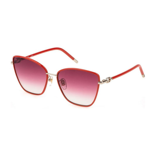 Furla Red Acetate Sunglasses Furla Maroon