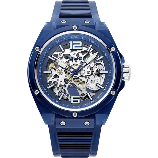 Police Blue Resin Watch Police Dark Slate Gray