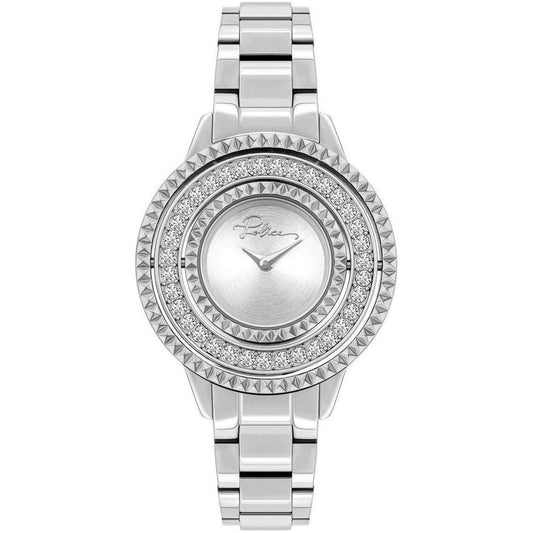 Police Gray Stainless Steel Watch Police Light Gray