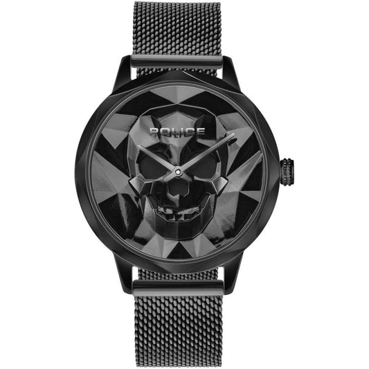 Police Black Stainless Steel Watch Police Dark Slate Gray