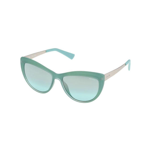 Police Green Injected Sunglasses Police Light Gray