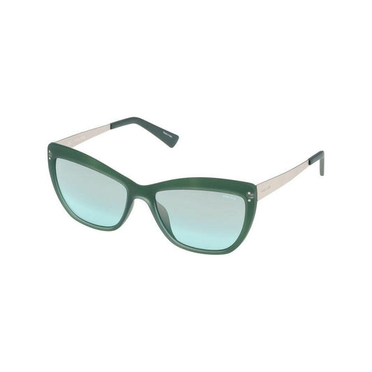 Police Green Injected Sunglasses Police Light Gray