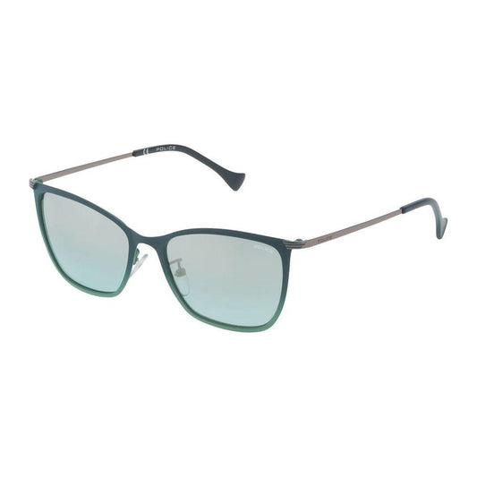 Police Green Metal Sunglasses Police Gray