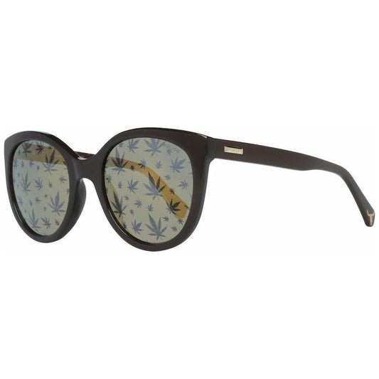 Police Brown Acetate Sunglasses Police Dim Gray