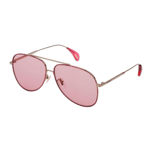 Police Gray Metal Sunglasses Police Thistle