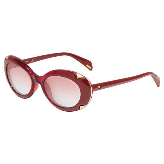 Police Red Injected Sunglasses Police Light Gray