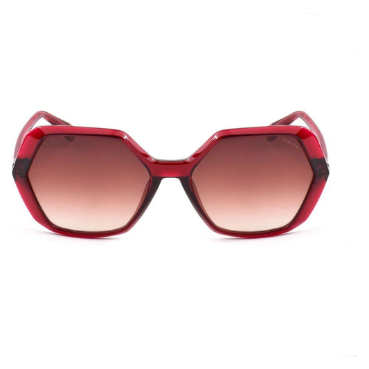 Police Red Injected Sunglasses Police Sienna