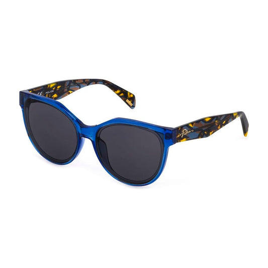 Police Blue Injected Sunglasses Police Dark Slate Gray