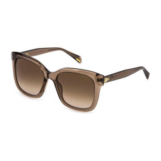 Police Beige Plastic Sunglasses Police Dim Gray