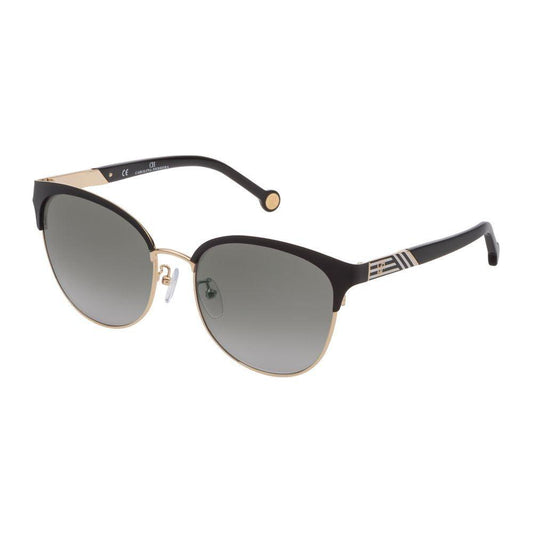 Carolina Herrera Pink Metal Sunglasses Carolina Herrera Slate Gray