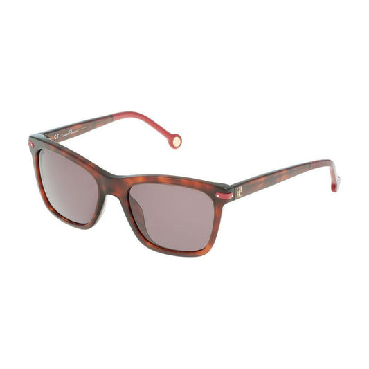 Carolina Herrera Brown Acetate Sunglasses Carolina Herrera Rosy Brown
