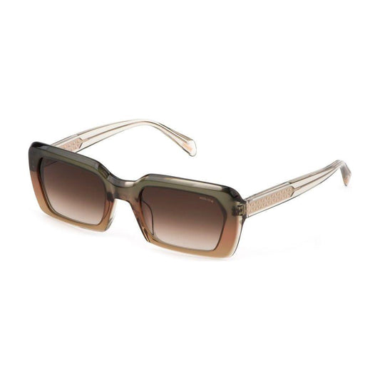 Police Green Acetate Sunglasses Police Dim Gray