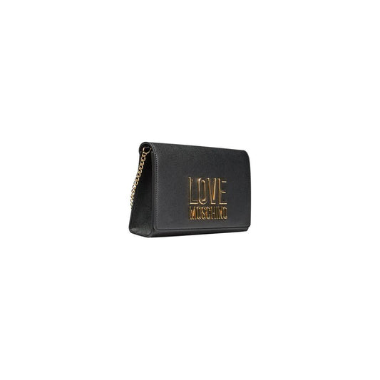 Love Moschino Black Polyethylene Women Crossbody Bag Love Moschino Dark Slate Gray