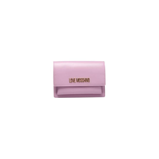 Love Moschino Purple Polyethylene Women Crossbody Bag Love Moschino Thistle
