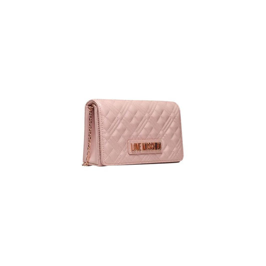 Love Moschino Multicolor Polyethylene Women Crossbody Bag Love Moschino Tan