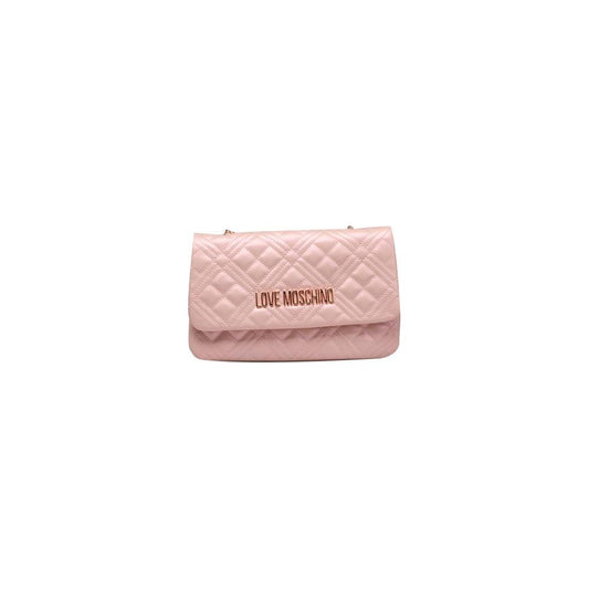Love Moschino Multicolor Polyethylene Women Crossbody Bag Love Moschino Gray