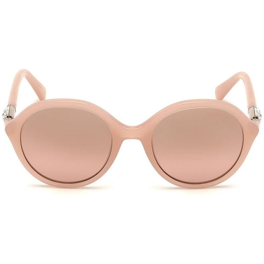Swarovski Multicolor Injected Sunglasses Swarovski Tan