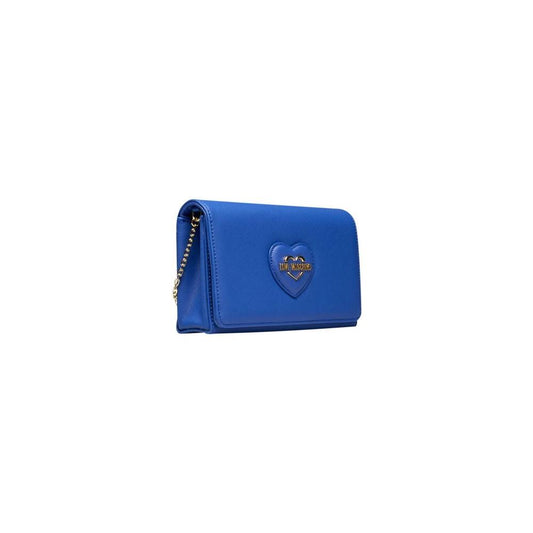 Love Moschino Blue Polyethylene Women Crossbody Bag Love Moschino Dark Slate Blue