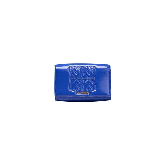 Love Moschino Blue Polyethylene Women Crossbody Bag Love Moschino Dark Slate Blue