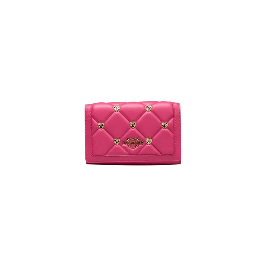 Love Moschino Multicolor Polyethylene Women Crossbody Bag Love Moschino Maroon