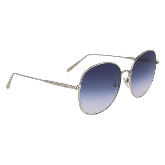 Longchamp Gold Metal Sunglasses Longchamp Gray