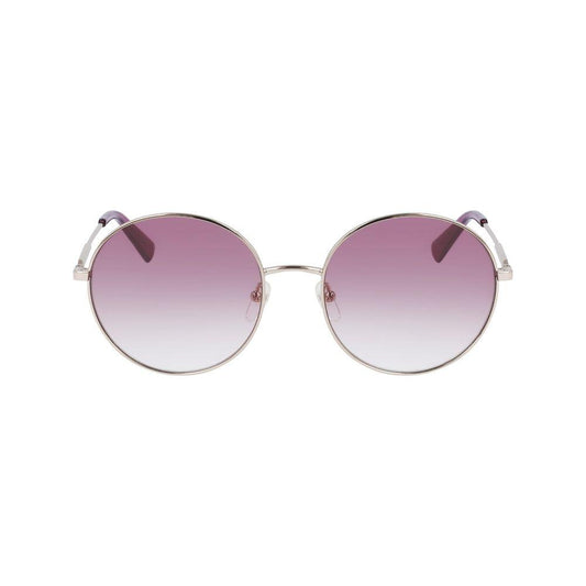 Longchamp Gold Metal Sunglasses Longchamp Gray