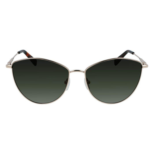 Longchamp Gold Metal Sunglasses Longchamp Dark Slate Gray