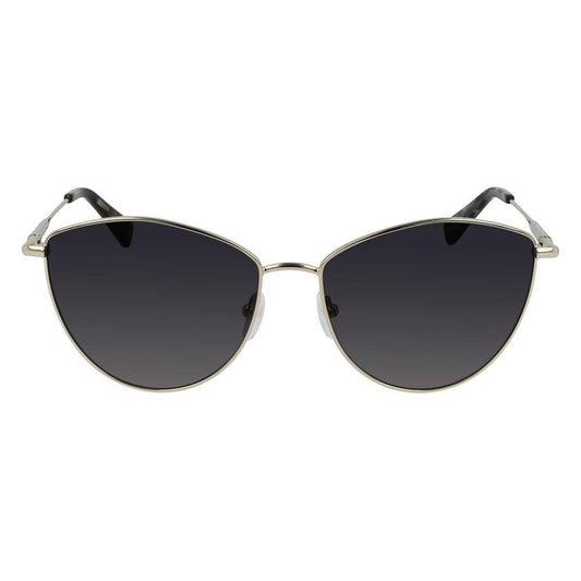 Longchamp Gold Metal Sunglasses Longchamp Dark Slate Gray