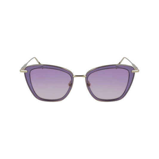 Longchamp Purple Metal Sunglasses Longchamp Dark Gray