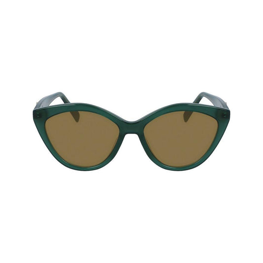 Longchamp Green Acetate Sunglasses Longchamp Dim Gray
