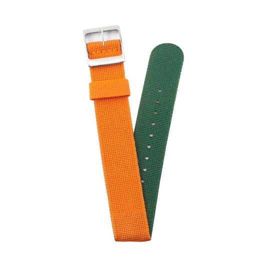 Timex Orange Nylon Watch Timex Chocolate