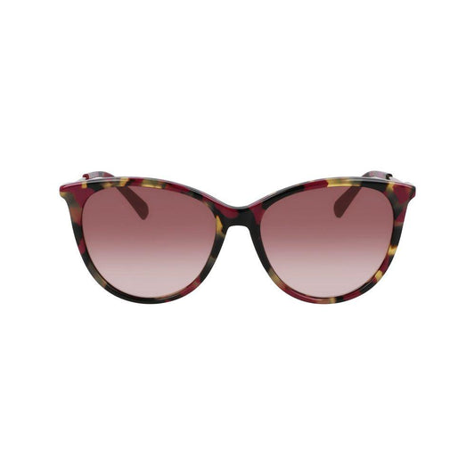 Longchamp Red Acetate Sunglasses Longchamp Dim Gray