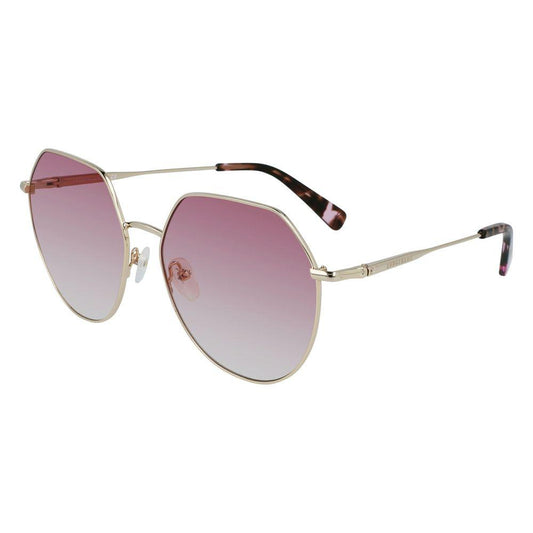 Longchamp Bicolor Metal Sunglasses Longchamp Dark Gray