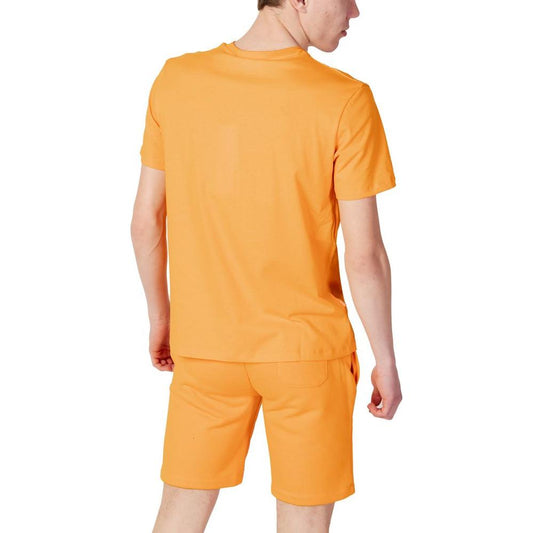 Suns Orange Cotton T-Shirt Suns Sandy Brown