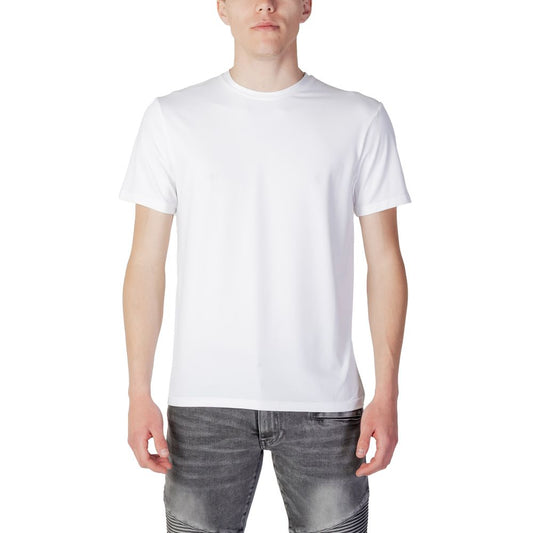 Suns White Polyester T-Shirt Suns Light Gray