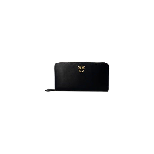 PINKO Black Leather Wallet PINKO Black