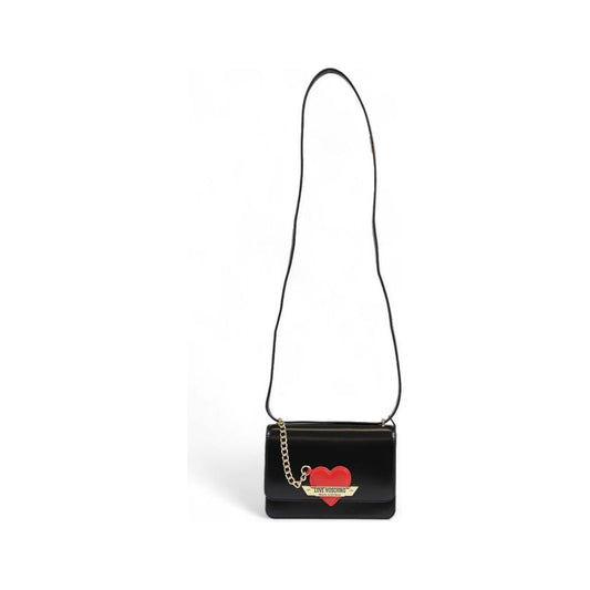 Love Moschino Black Polyethylene Handbag Love Moschino Dark Slate Gray