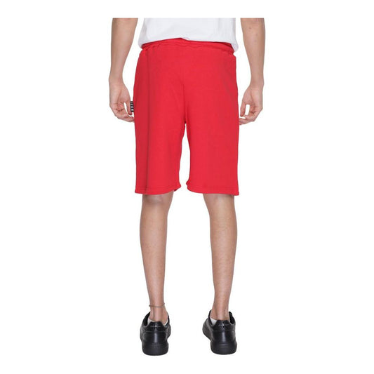 Icon Red Cotton Short Icon Maroon