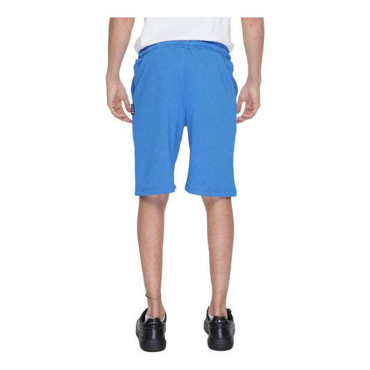 Icon Blue Cotton Short Icon Gray