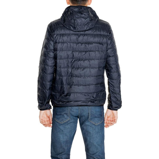 EA7 Emporio Armani Bicolor Polyamide Jacket EA7 Emporio Armani Dark Slate Gray