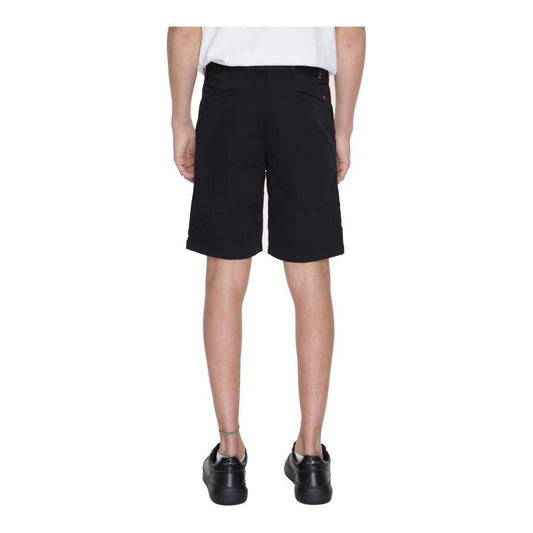 Hugo Boss Black Cotton Short Hugo Boss Dark Slate Gray