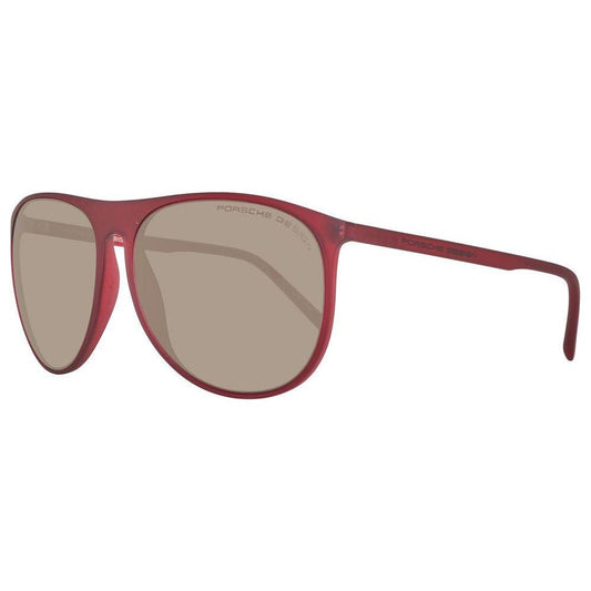 Porsche Design Burgundy Unisex Sunglasses Porsche Design Rosy Brown