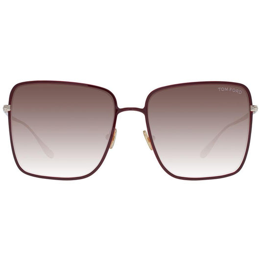 Tom Ford Burgundy Women Sunglasses Tom Ford Rosy Brown