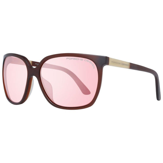 Porsche Design Burgundy Women Sunglasses Porsche Design Dark Slate Gray