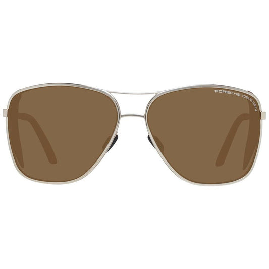 Porsche Design Gold Women Sunglasses Porsche Design Dim Gray