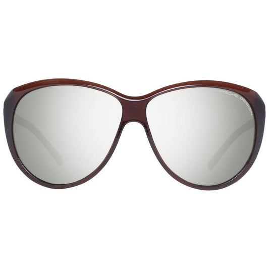 Porsche Design Brown Women Sunglasses Porsche Design Light Gray