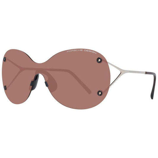 Porsche Design Gold Women Sunglasses Porsche Design Rosy Brown